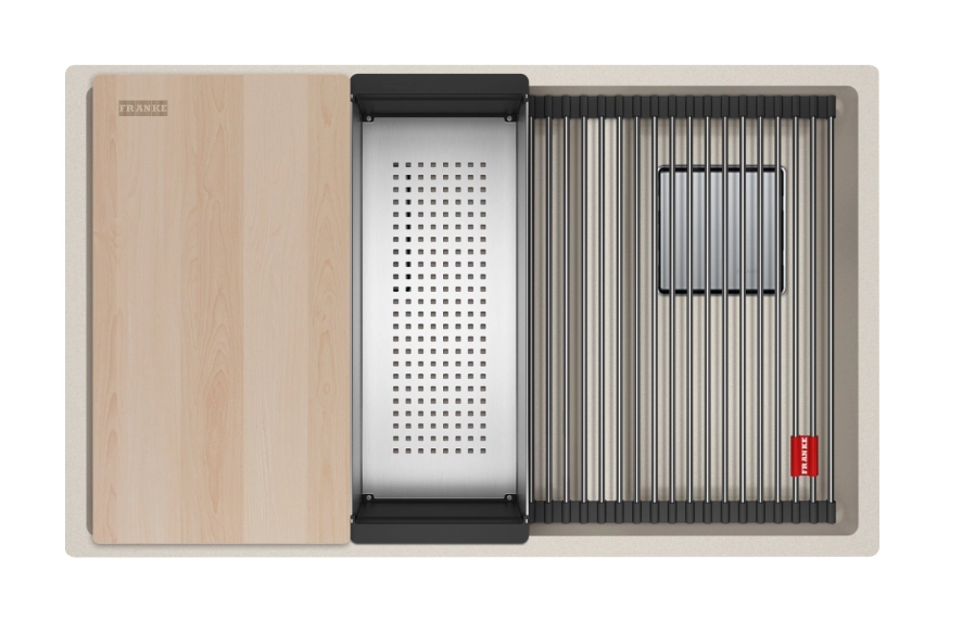 Zlewozmywak Franke Kanon KNG PRO 160-46-21 Granitowy Orzechowy