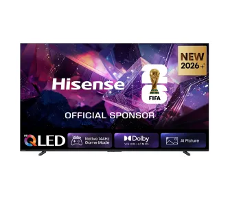 Telewizor Hisense 100E7S PRO 100" QLED 4K 144Hz Smart TV Funkcje AI Dolby Vision Dolby Atmos HDMI 2.1