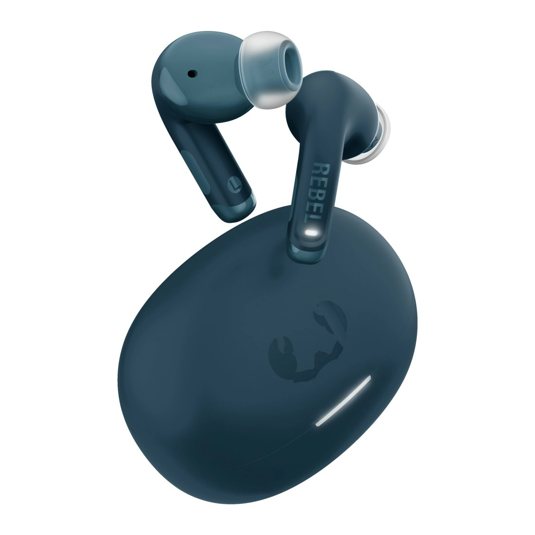 Słuchawki bezprzewodowe Fresh 'n Rebel Twins Fuse 2 ANC Dokanałowe Bluetooth 5.3 Steel Blue