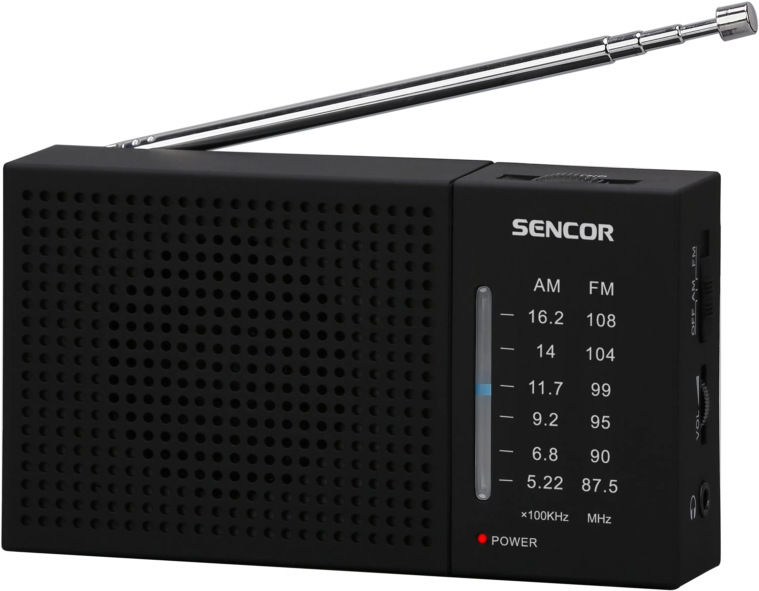 Radioodbiornik Sencor SRD 1800 Radio FM Czarny