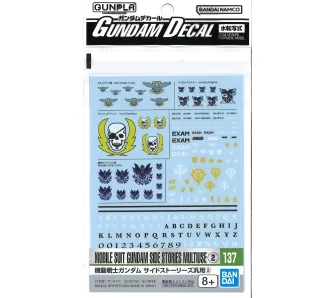 Naklejki Bandai GUNDAM DECAL 137 MSG SIDE STORIES MULTIUSE 2