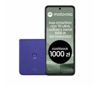 Smartfon Motorola razr 70 ultra 16/512GB 6,9" 165Hz 50Mpix Chabrowy