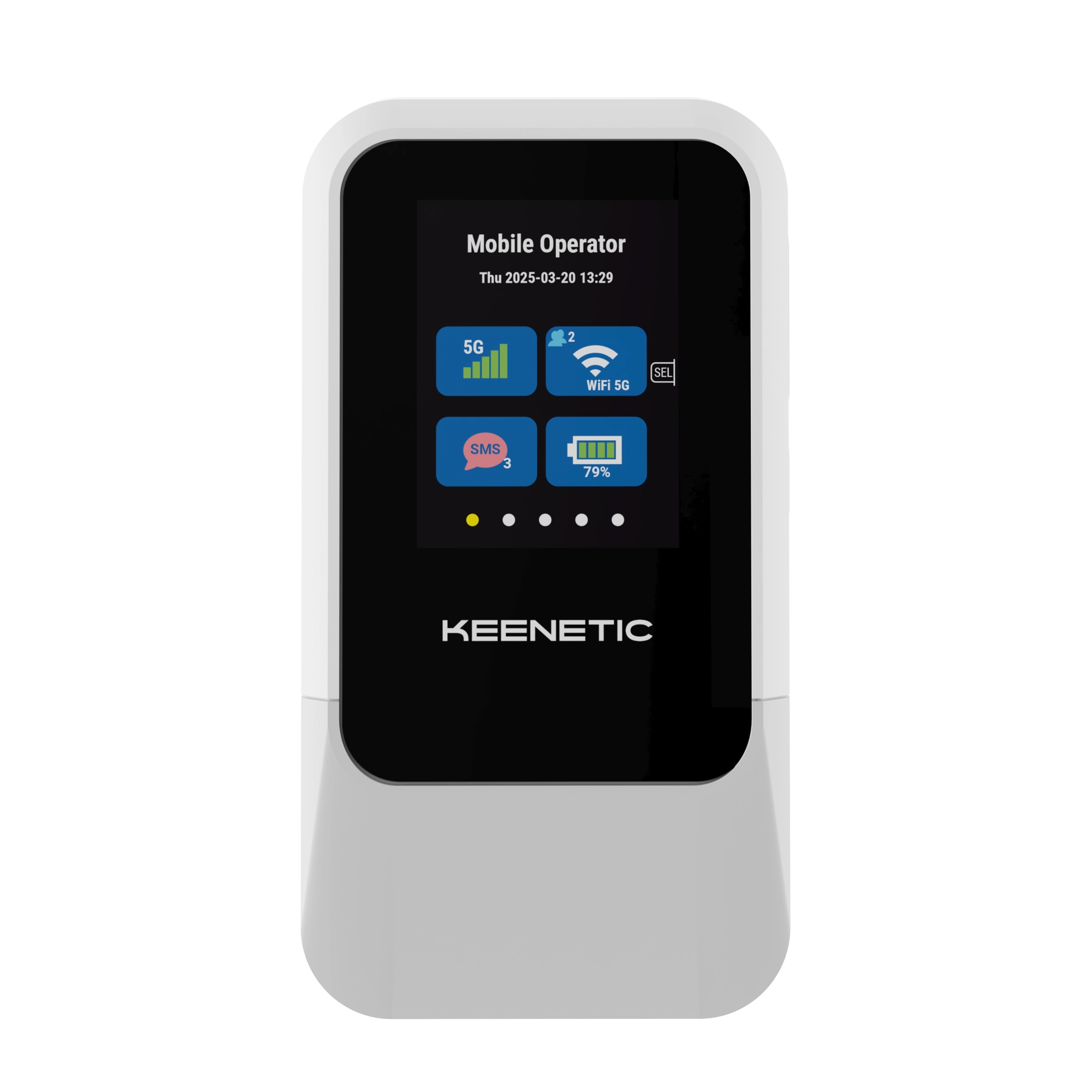 Router bezprzewodowy z 5G Keenetic Roamer 5G KN-5210-01-EU Szary