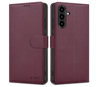 Etui Tech-Protect Wallet do Samsung Galaxy A26/A17 Bordowy