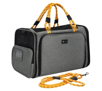 Transporter PetiGIO Torba Peti 754-G Szaro-żółty