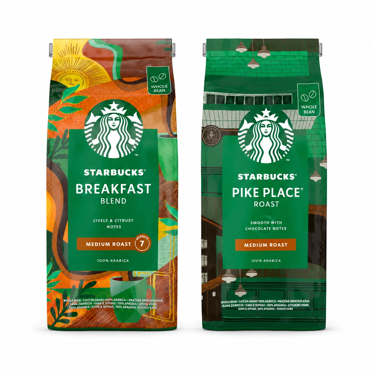 Kawa ziarnista Starbucks Zestaw 2 x 450g