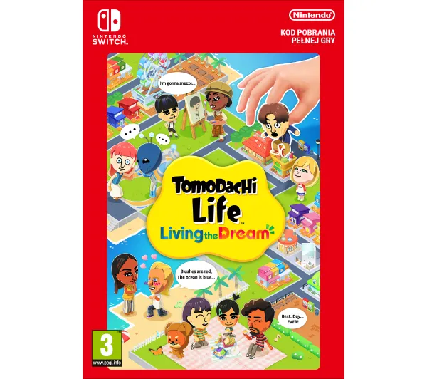 Tomodachi Life: Living the Dream Gra na Nintendo Switch [Bon Aktywacyjny]