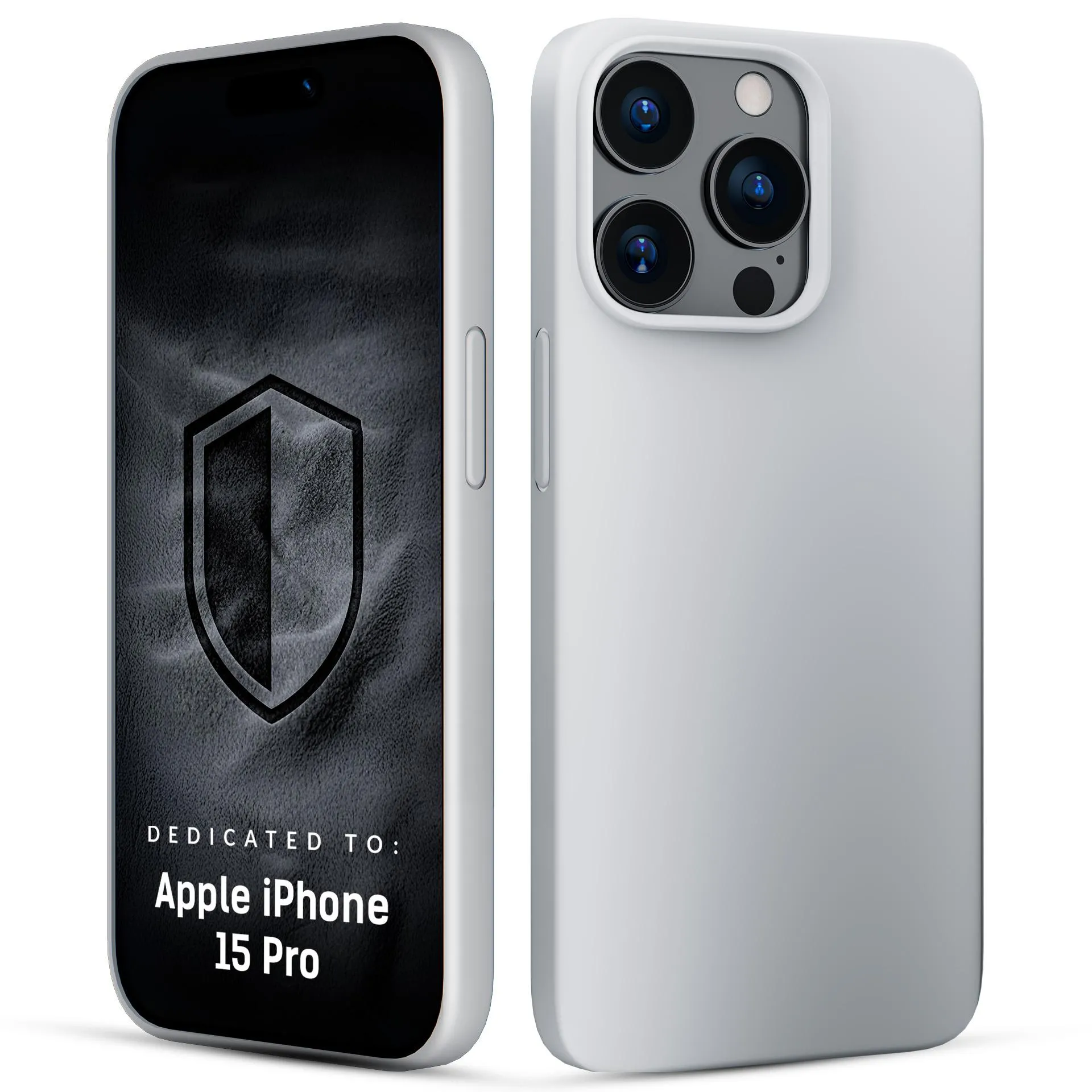 Etui 3mk Hardy Mellow MagCase do iPhone 15 Pro Biało-srebrny