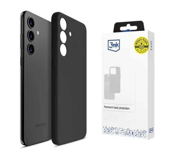 3mk Hardy Mellow Case do Samsung Galaxy S24 Plus Czarny