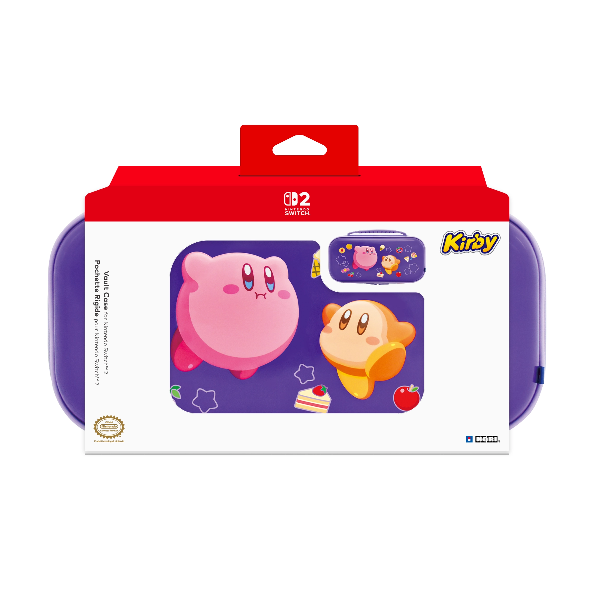 Etui Hori NSX-056E Vault Case Kirby and Waddle Dee do Nintendo Switch 2