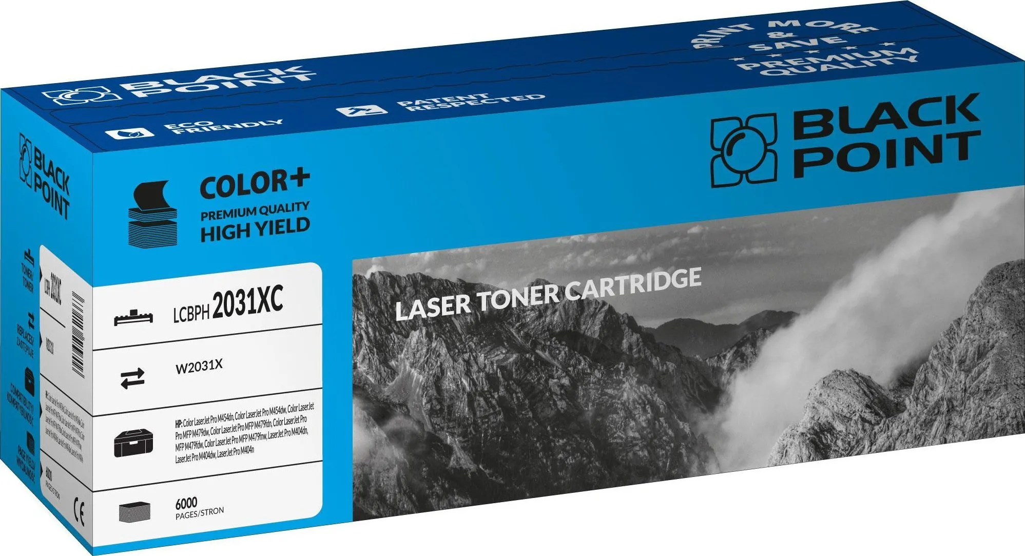 Toner Black Point LCBPH2031XC (zamiennik W2031XC) Błękitny