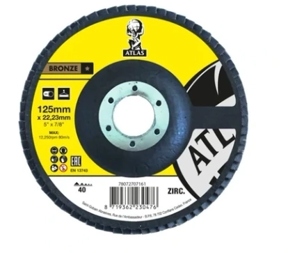 Krążek ścierny Norton Clipper KX663 78072707161 125mm P40