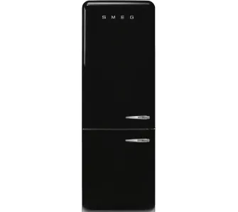 Lodówka Smeg FAB38LBL6 Pełny No Frost 205cm Komora świeżości Czarny