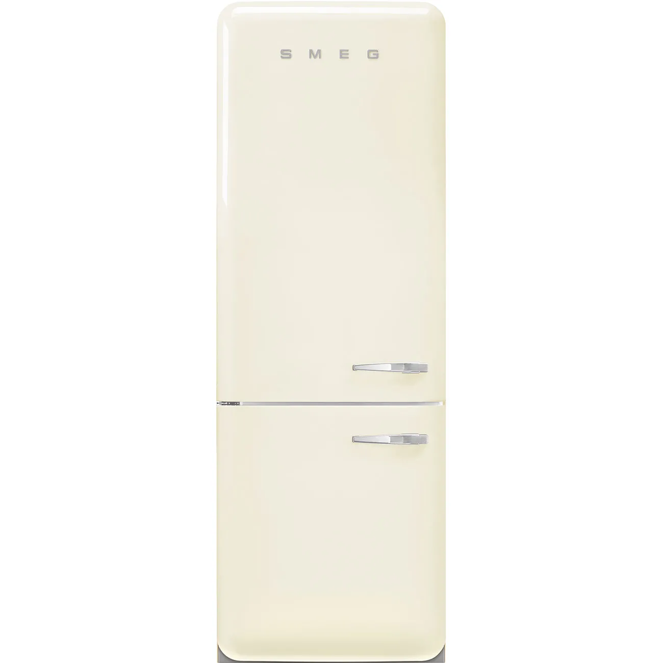 Lodówka Smeg FAB38LCR6 Pełny No Frost 205cm Komora świeżości Kremowy