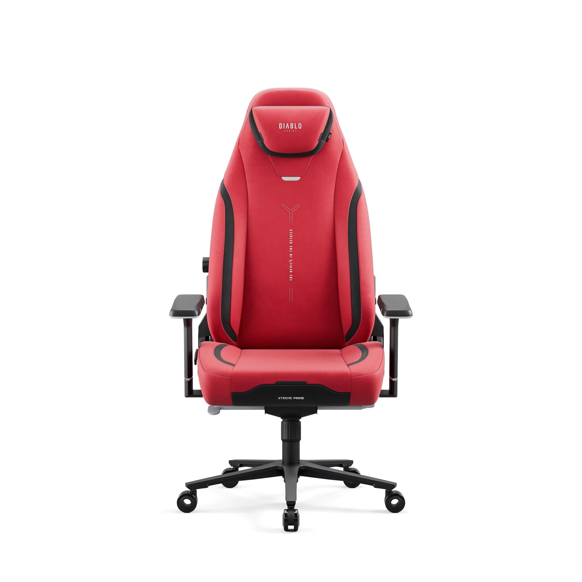 Fotel Diablo Chairs X.Eye Prime, Normal Size, Bloody Mary Gamingowy do 140kg Czerwony