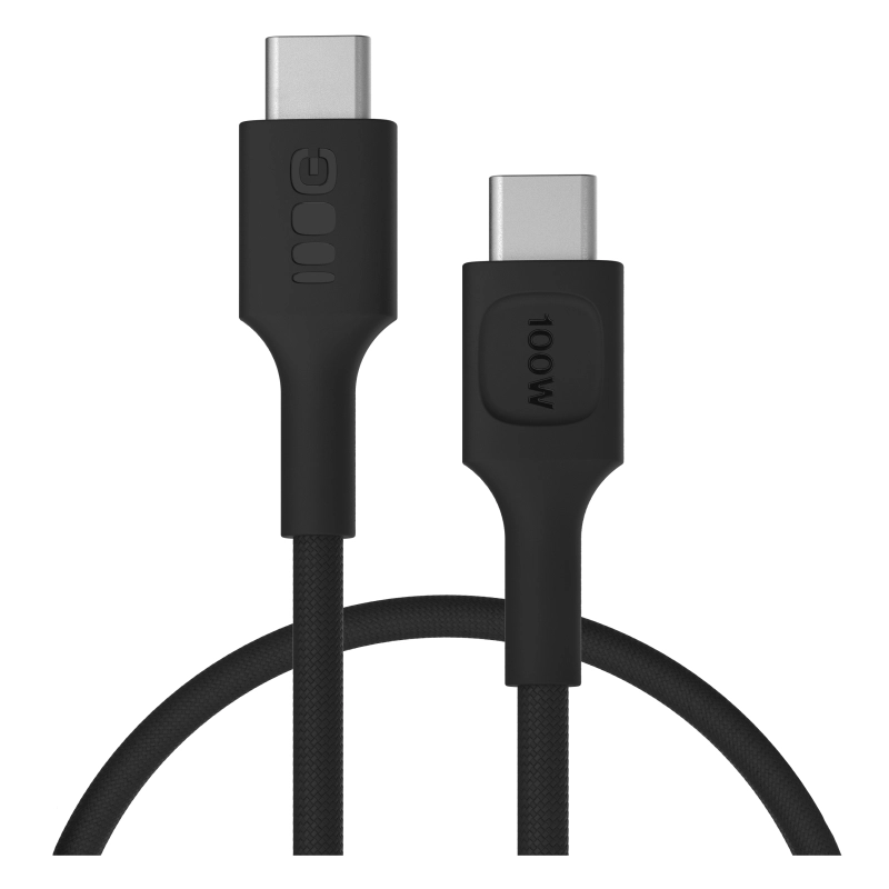 Kabel Green Cell PowerStream PD USB-C do USB-C 100W 0,3m Czarny
