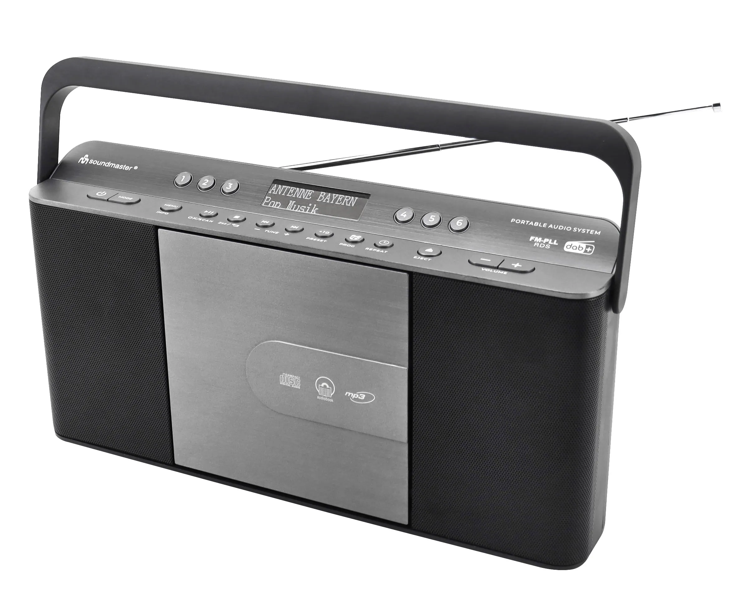 Radioodtwarzacz Soundmaster RCD1870SW Srebrny