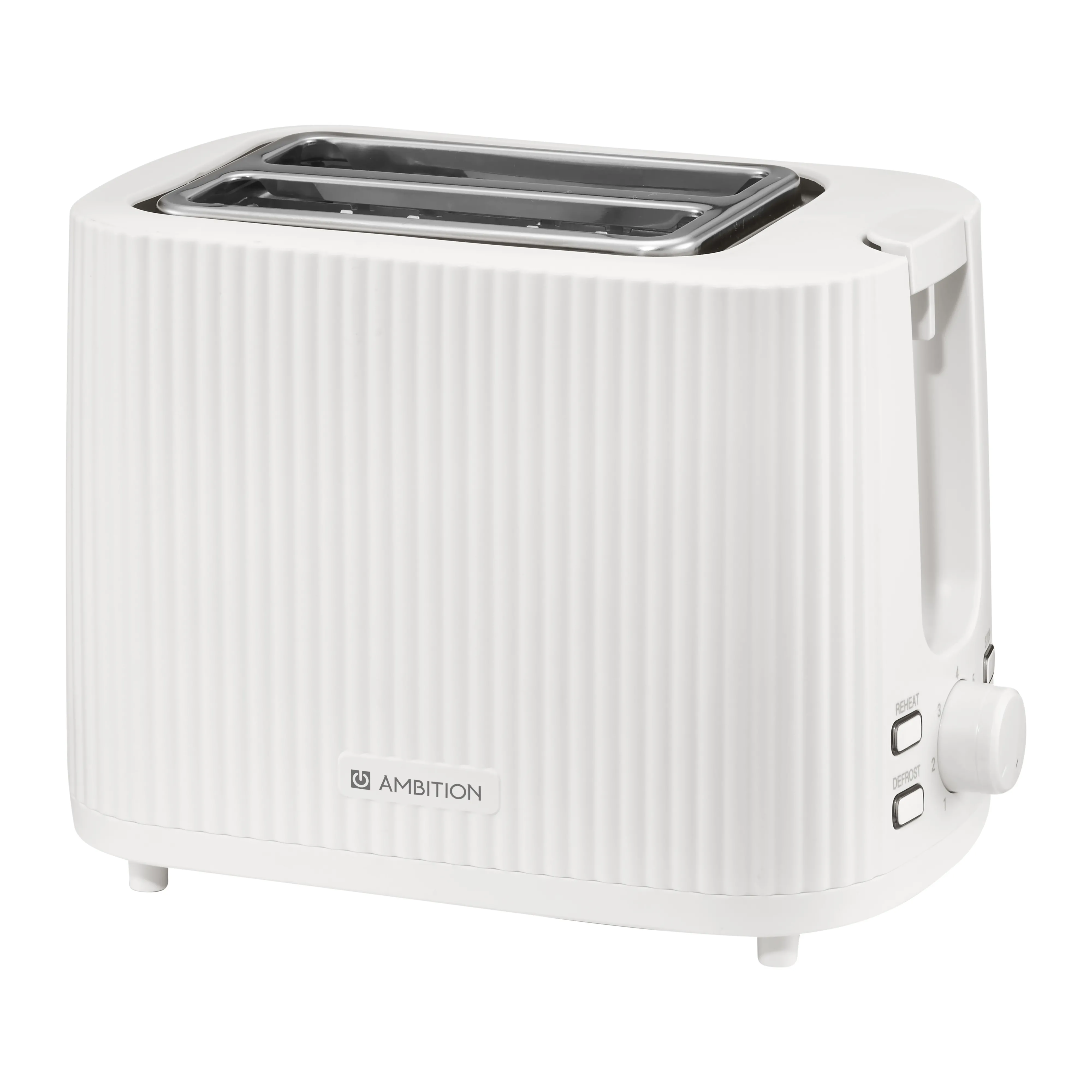 Toster Ambition Curly Rozmrażanie 930W Beżowy
