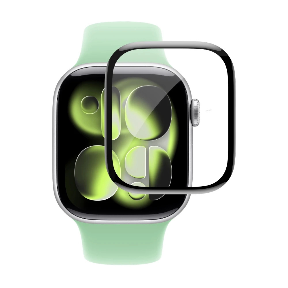 Szkło hartowane Yaxo Diamond Armor Glass do Apple Watch 45mm Czarny