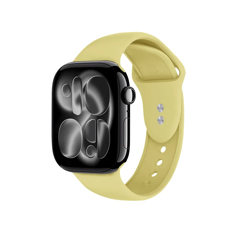 Pasek Crong Liquid do Watch 38/40/41/42mm Słomkowy