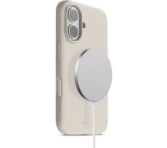Etui Crong Color Cover Magnetic MagSafe do iPhone 17 Kamienny beż