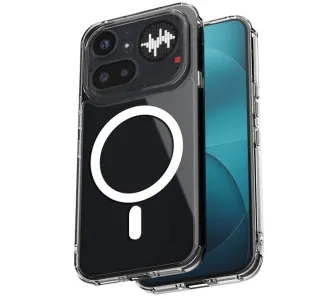 Etui Crong Hybrid Clear Magnetic MagSafe do Nothing Phone 4a Pro Przezroczysty