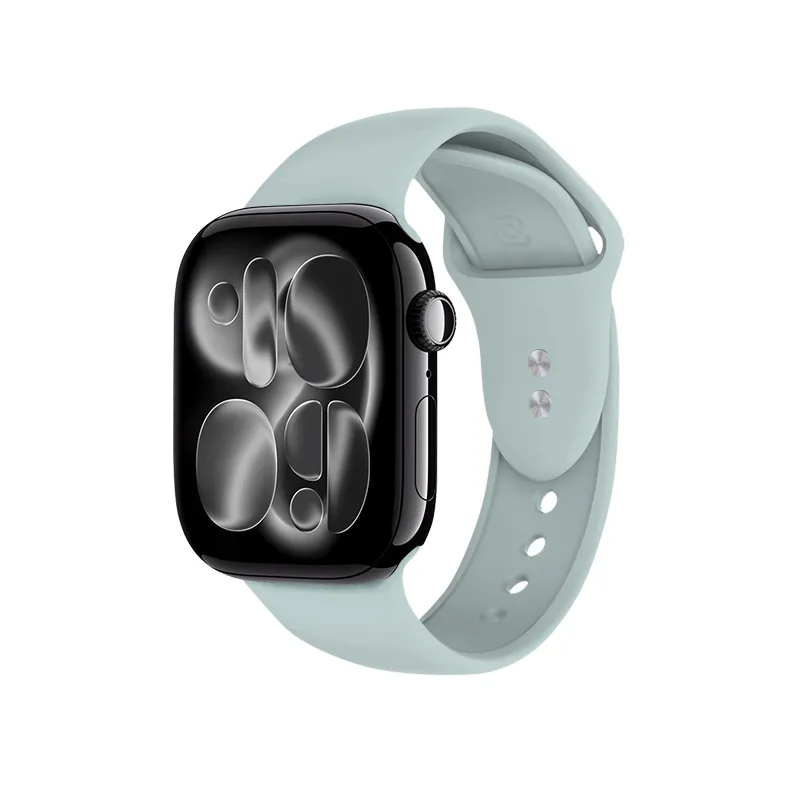 Pasek Crong Liquid do Apple Watch 44/45/46/49mm Miętowy