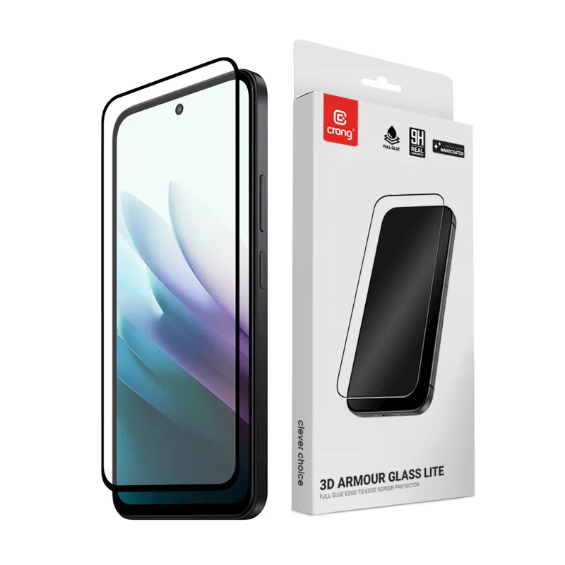 Szkło hartowane Crong 3D Armour Glass Lite do Xiaomi Redmi 15