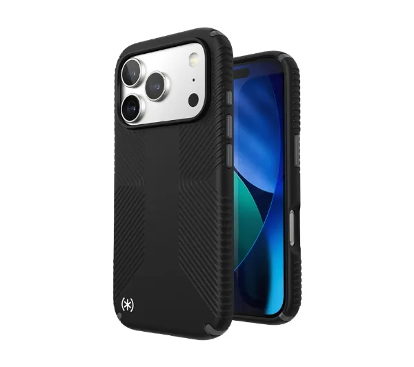 Speck Presidio2 Grip MagSafe do iPhone 17 Pro Czarny