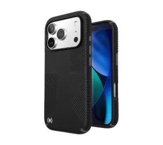 Etui Speck Presidio2 Grip MagSafe do iPhone 17 Pro Czarny