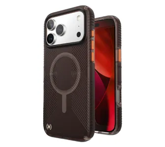 Etui Speck Presidio Lux Grip MagSafe do iPhone 17 Pro Max Brązowy