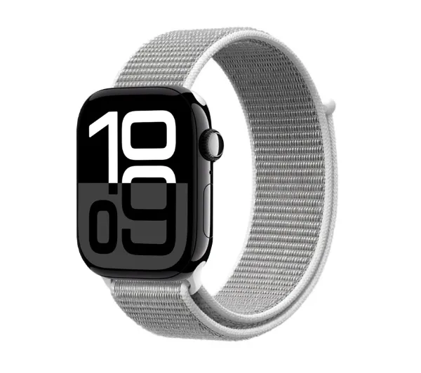 Crong Nylon do Apple Watch 44/45/46/49mm Silver Grey