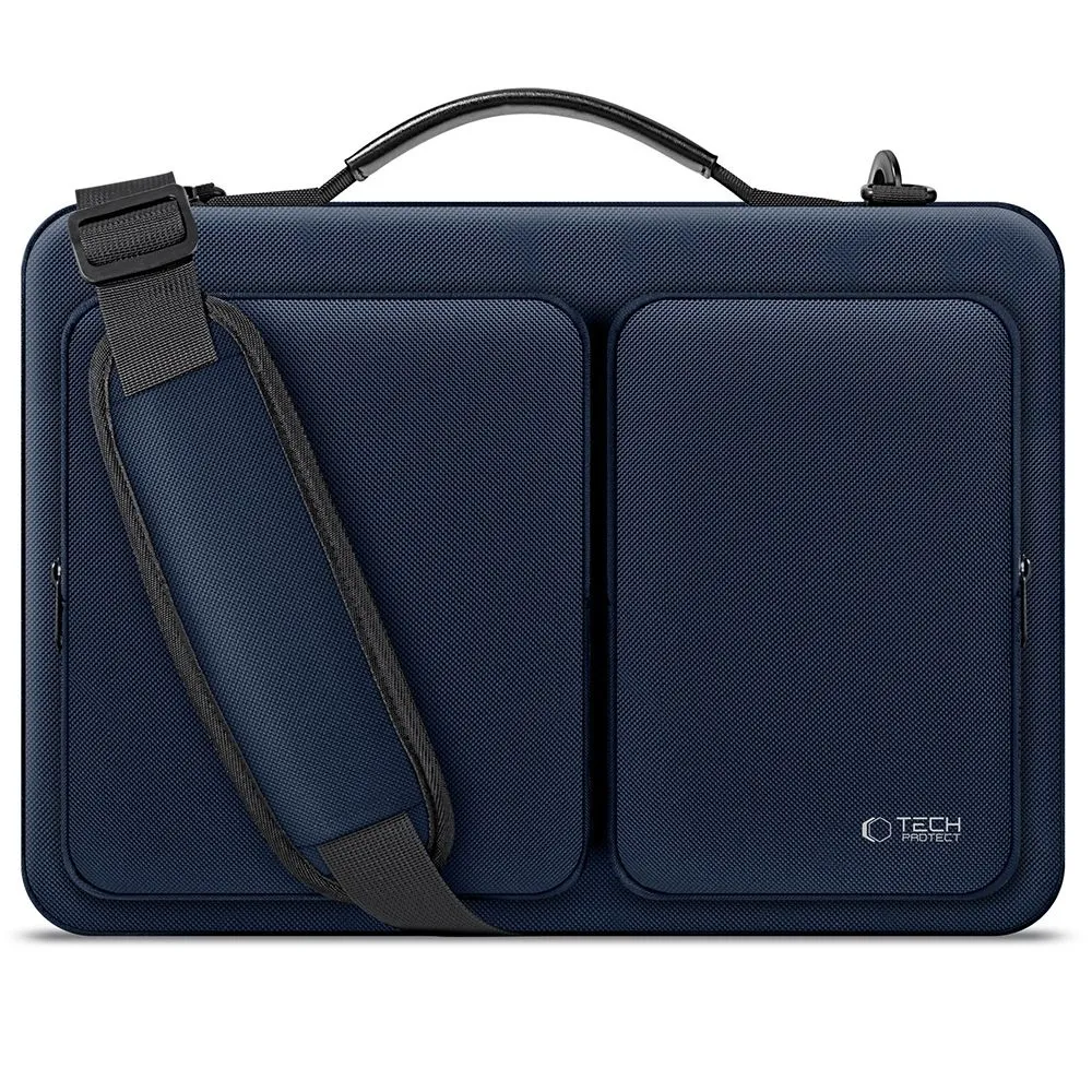 Torba na laptopa Tech-Protect Defender Bag 16" Granatowy