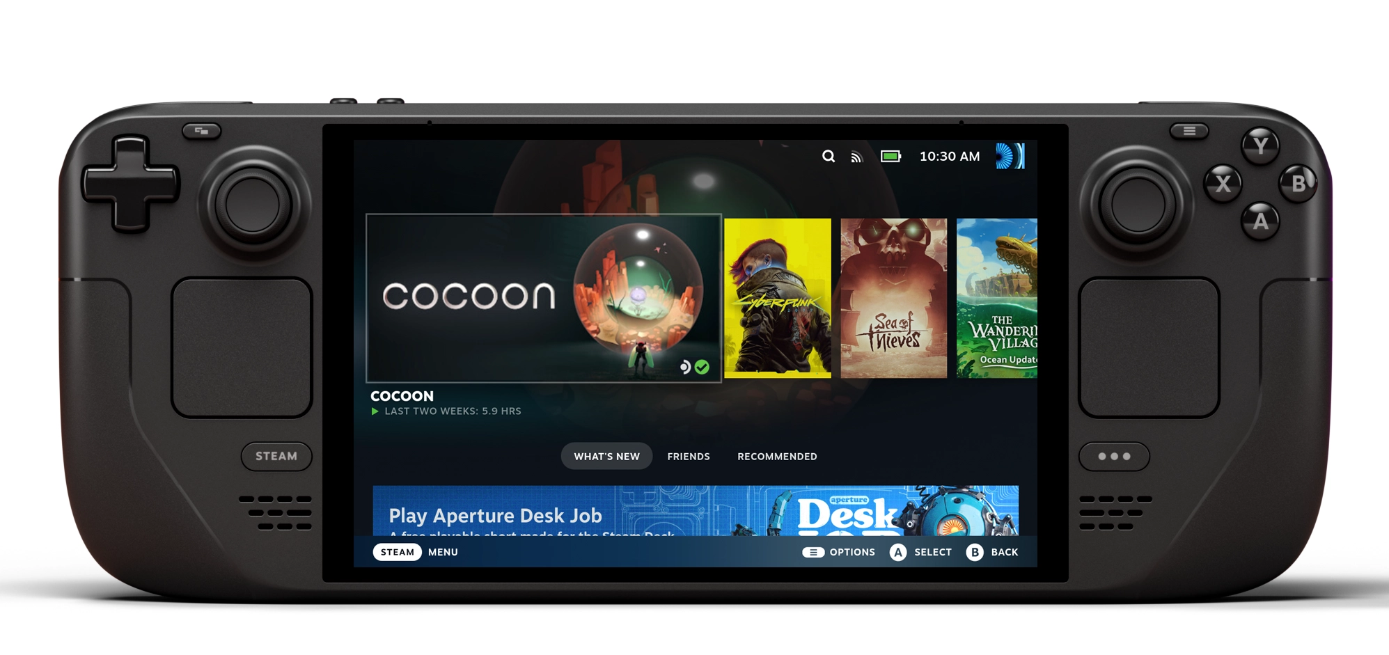 Konsola Valve Steam Deck OLED 1TB 7,4" WXGA 16GB RAM, 1TB SSD Dysk Steam OS