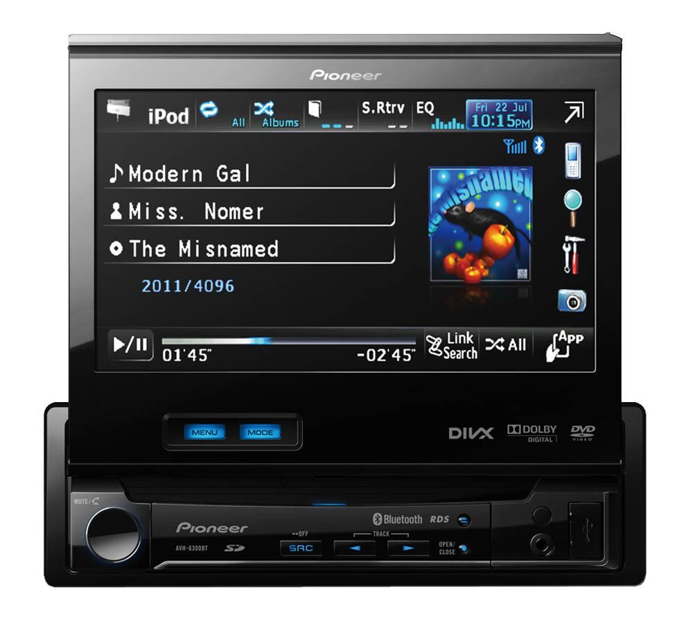 Radioodtwarzacz samochodowy Pioneer AVH-6300BT