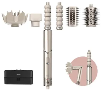 Suszarko-lokówka Shark HD446SLEU 1600W Jonizacja Zimny nawiew Średnica szczotki 30mm 40mm 3 poziomy temperatury