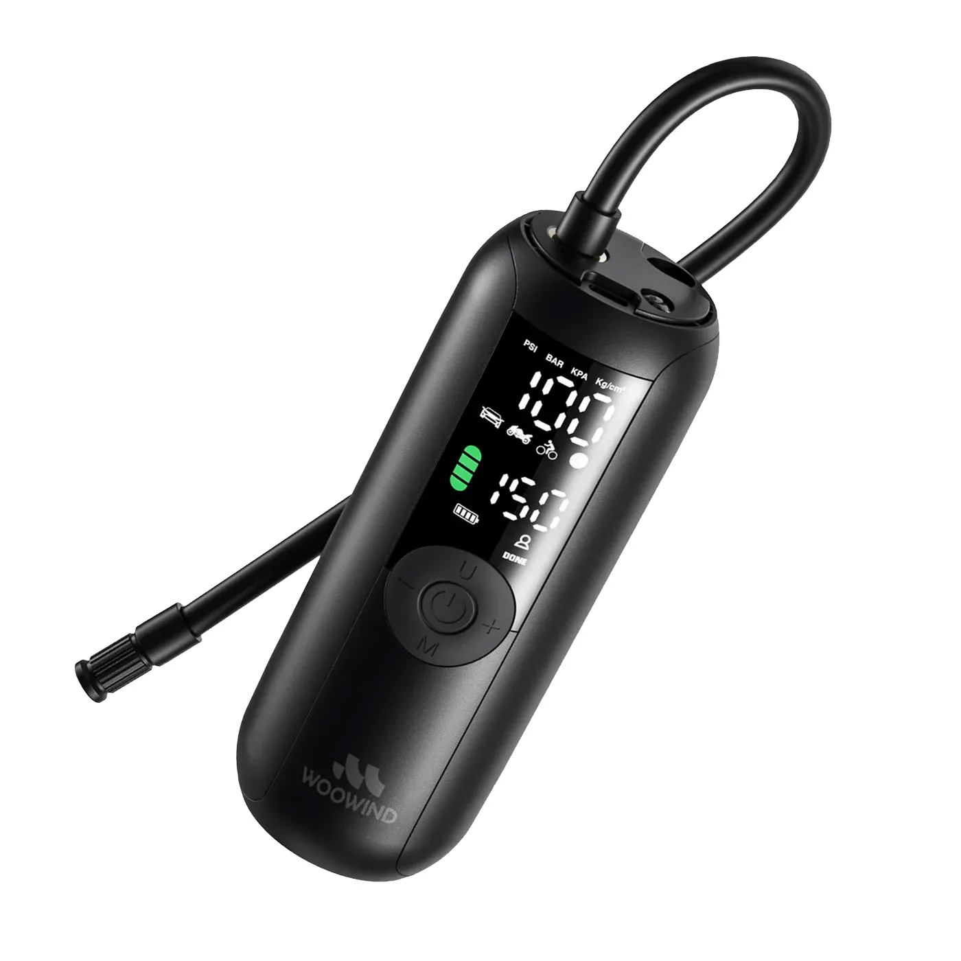 Kompresor pompka Woowind LP1 Smart Air Pump Czarny