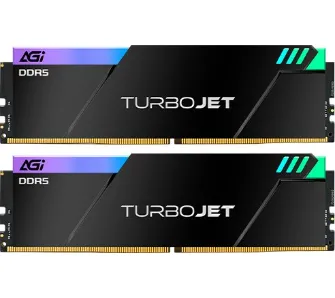 Pamięć AGI Technology UD858 TurboJet RGB DDR5 32GB (2x16GB) 6000 CL30 Czarny