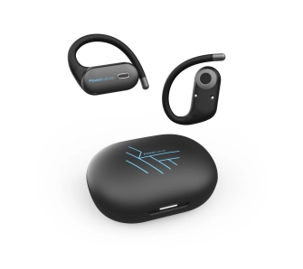 Słuchawki bezprzewodowe PowerLocus Jumpy Przewodnictwo powietrzne Dla Dzieci Bluetooth 5.3 Czarny