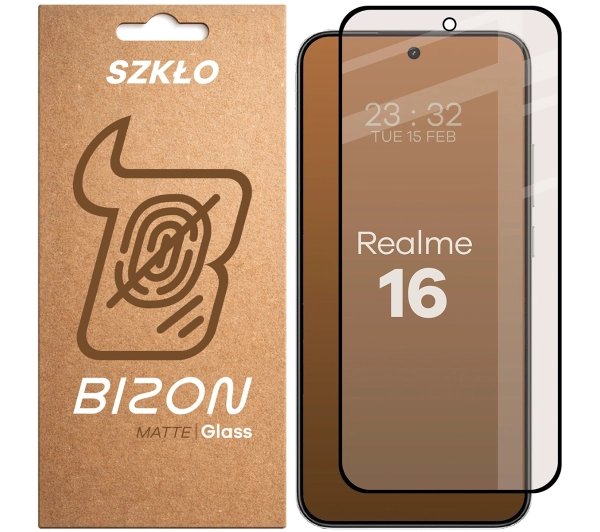 Bizon matowe Glass Matte do Realme 16 5G