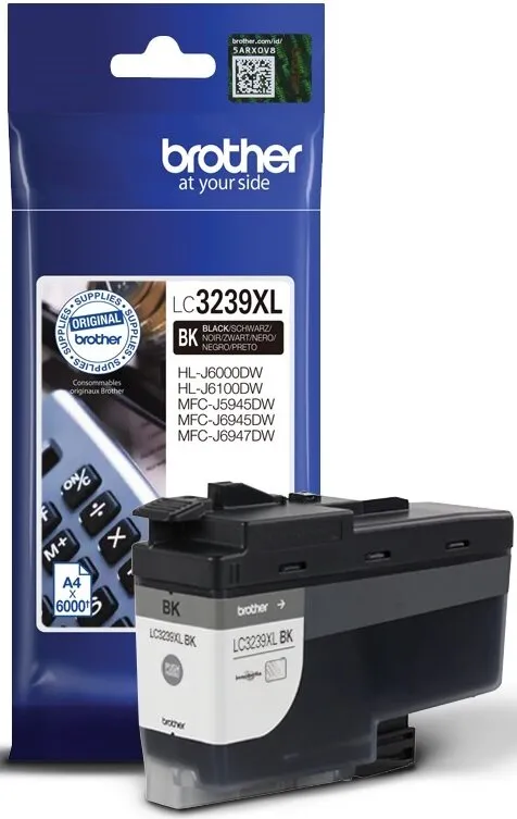 Tusz Brother LC3239XLBK Czarny 111,4 ml