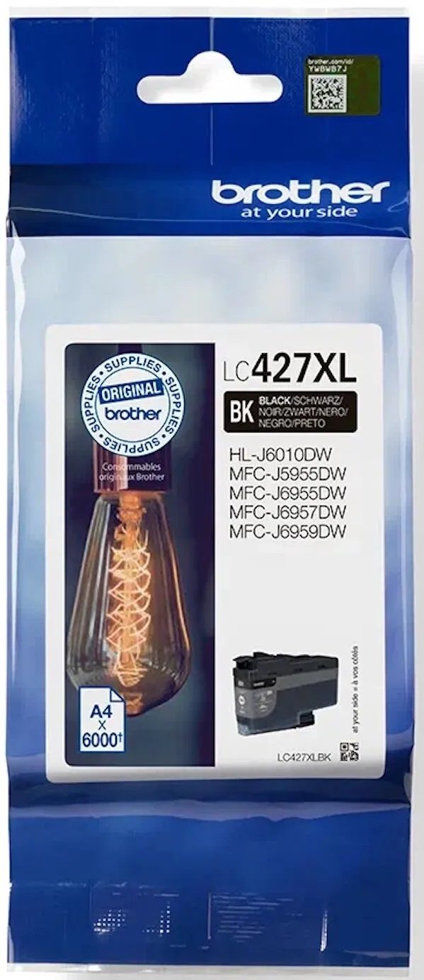 Tusz Brother LC427XLBK Czarny 107 ml