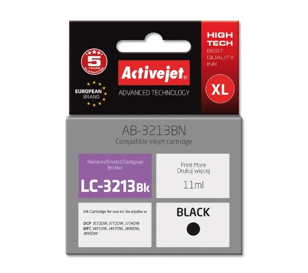 ActiveJet AB-3213BN (zamiennik LC3213) Czarny 11 ml