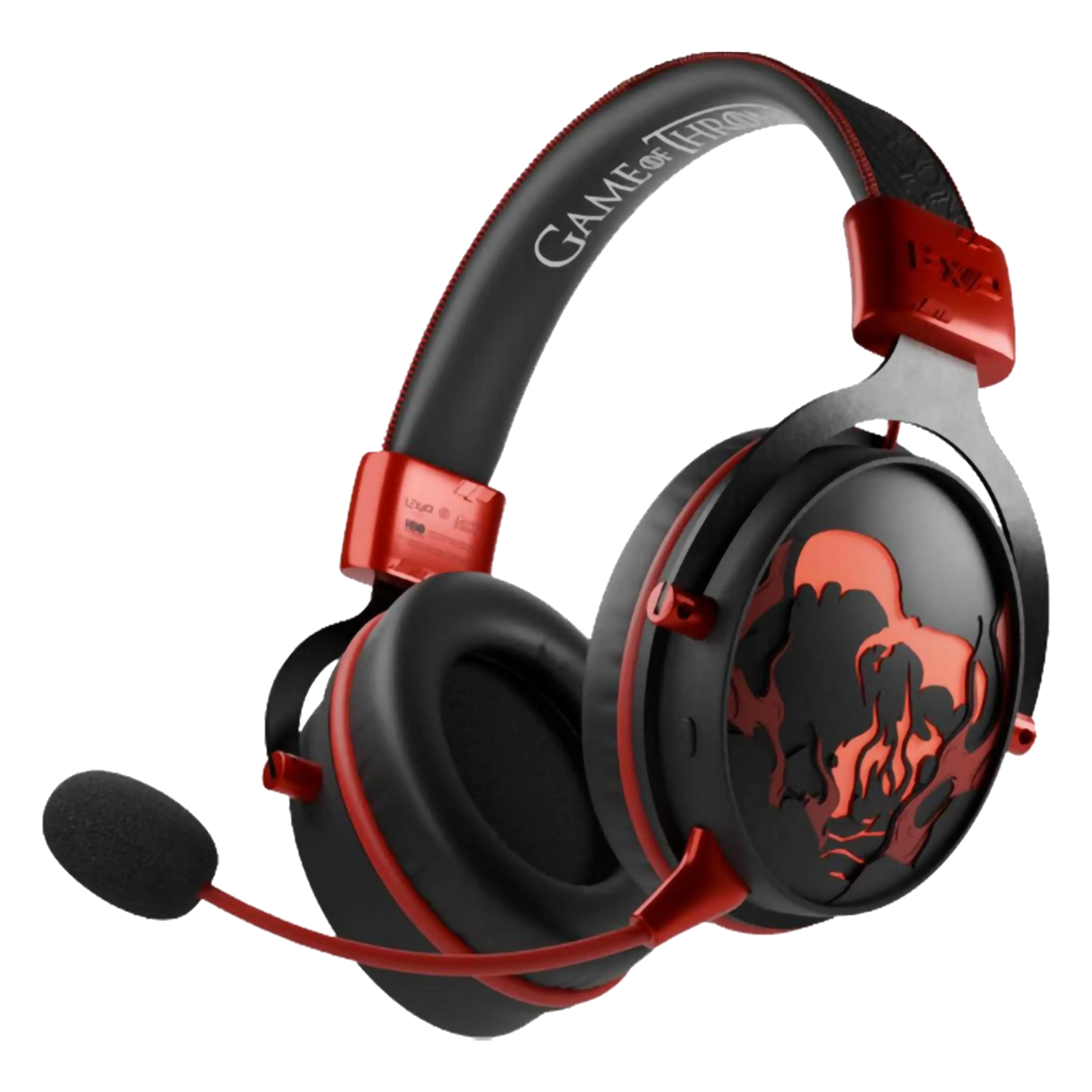 Słuchawki bezprzewodowe z mikrofonem Lexip Game of Thrones - Targaryen - Multiplatform Wireless Headset