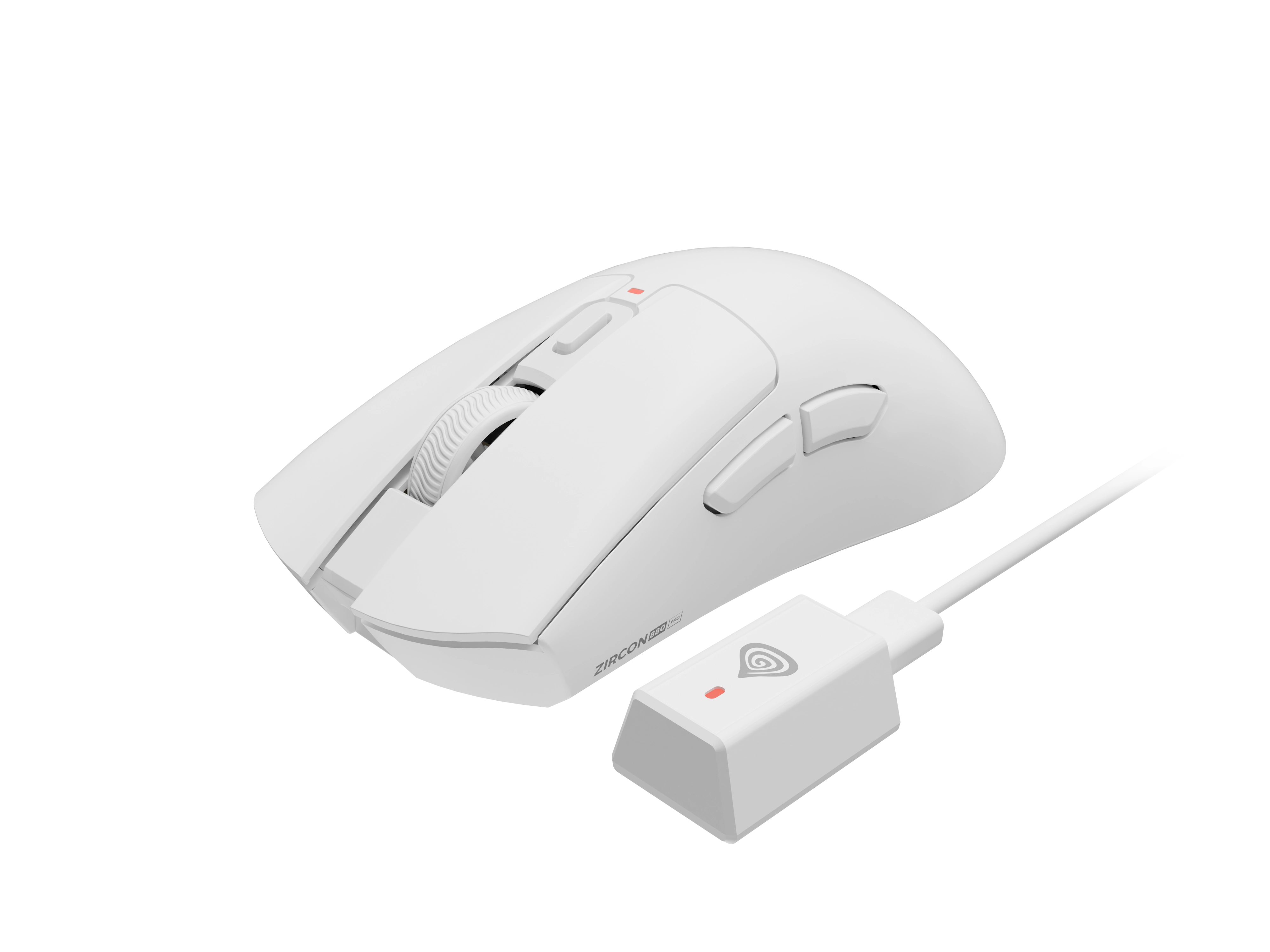 Myszka gamingowa Genesis Zircon 880 Pro 8K Wireless Biały
