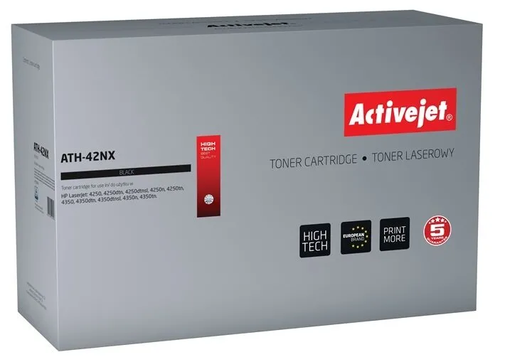 Toner ActiveJet ATH-42NX (zamiennik 42X) Czarny