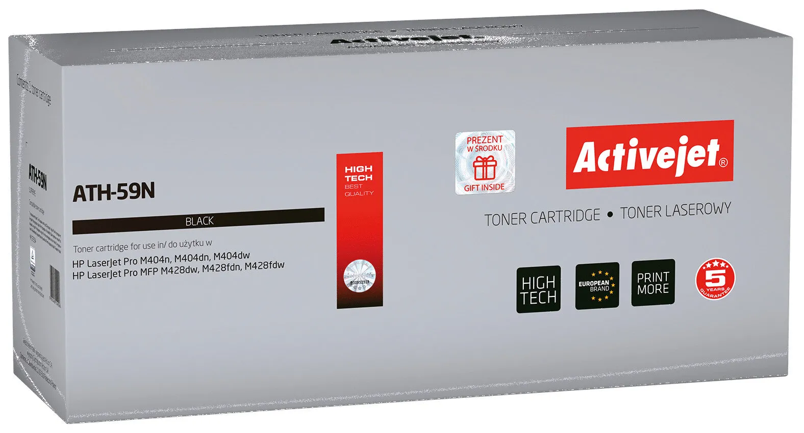 Toner ActiveJet ATH-59N (zamiennik 59A) Czarny