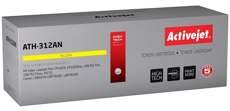 Toner ActiveJet ATH-312AN (zamiennik 126A) Żółty