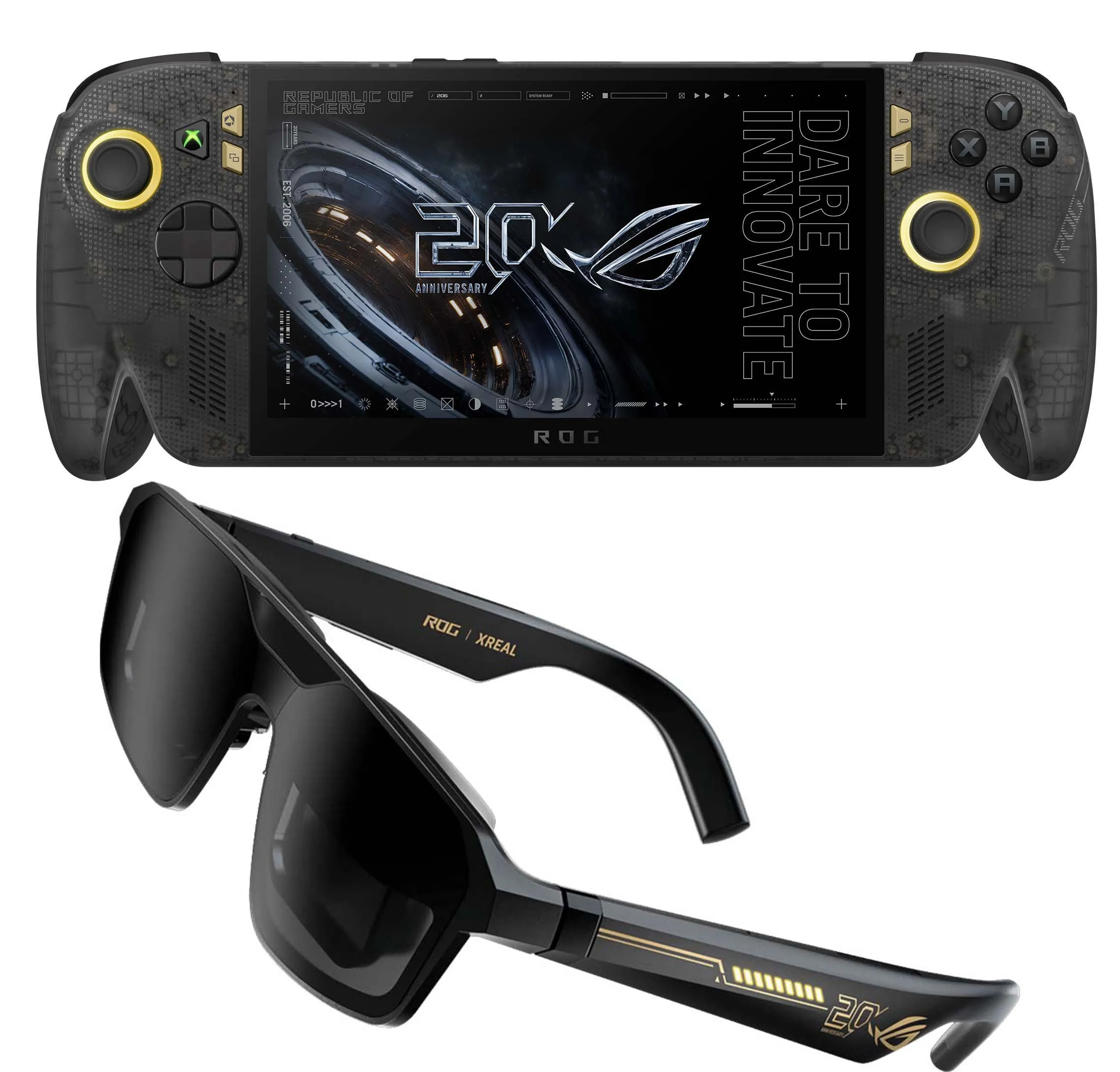 Konsola ASUS ROG XBOX Ally X20 Bundle (2026) RC74XA AMD Ryzen AI Z2 Extreme 7,4" FHD OLED Win11