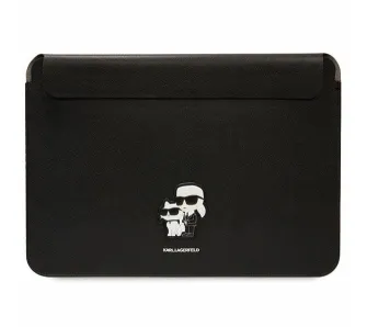 Etui na tablet Karl Lagerfeld Saffiano Karl&Choupette 14" Czarny